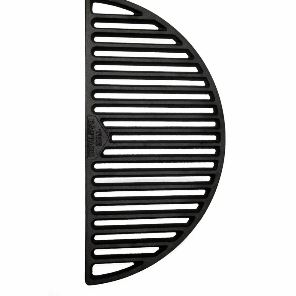 The Bastard Cast Iron Half Moon Grill rooster medium
