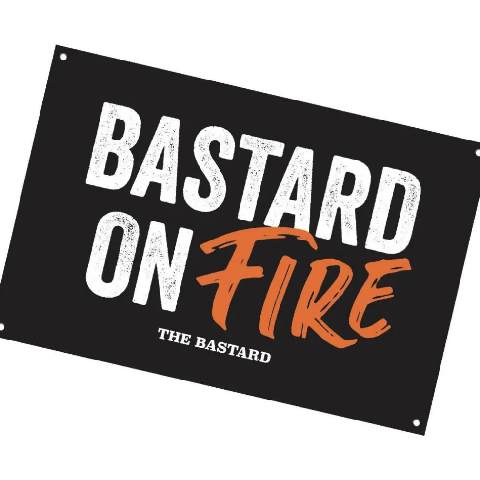 The Bastard Mancave Tin Plate decoratie