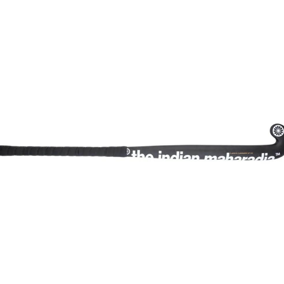 The Indian Maharadja F-100 Low Bow hockeystick black white