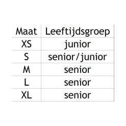 The Indian Maharadja  Glove PRO full finger hockeyhandschoen black