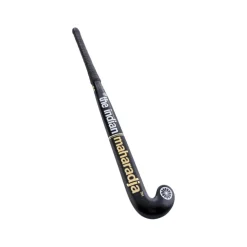 The Indian Maharadja  Gold 95 Low Bow hockeystick black gold