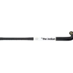 The Indian Maharadja Gold 95 Low Bow hockeystick black white gold foil