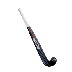 The Indian Maharadja  Gravity 10 Mid Bow zaalhockeystick black copper white grey blue