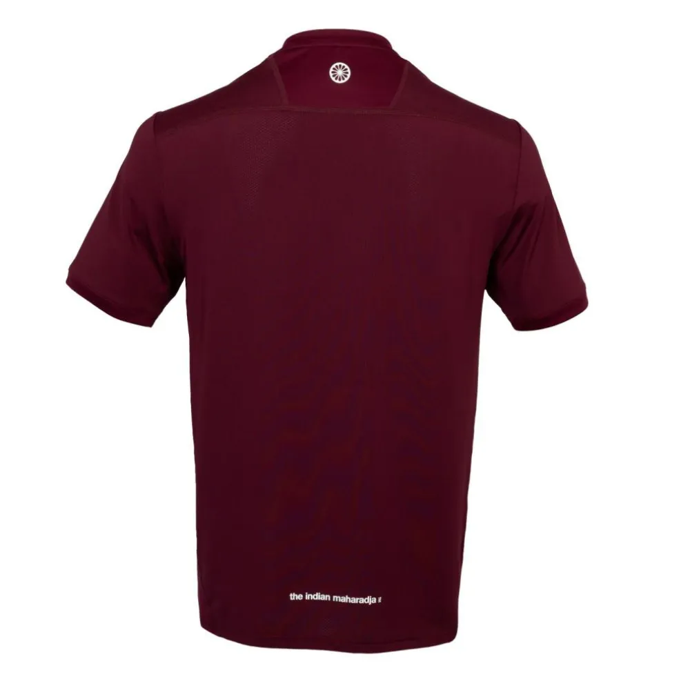 The Indian Maharadja Jaipur Performance hockeyshirt heren bordeaux