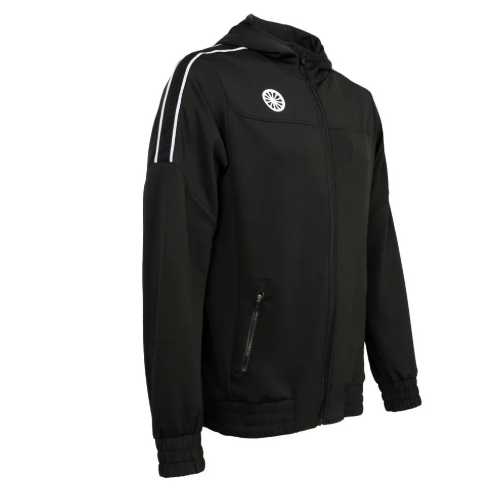 The Indian Maharadja Jaipur Performance Hooded trainingsjack heren black