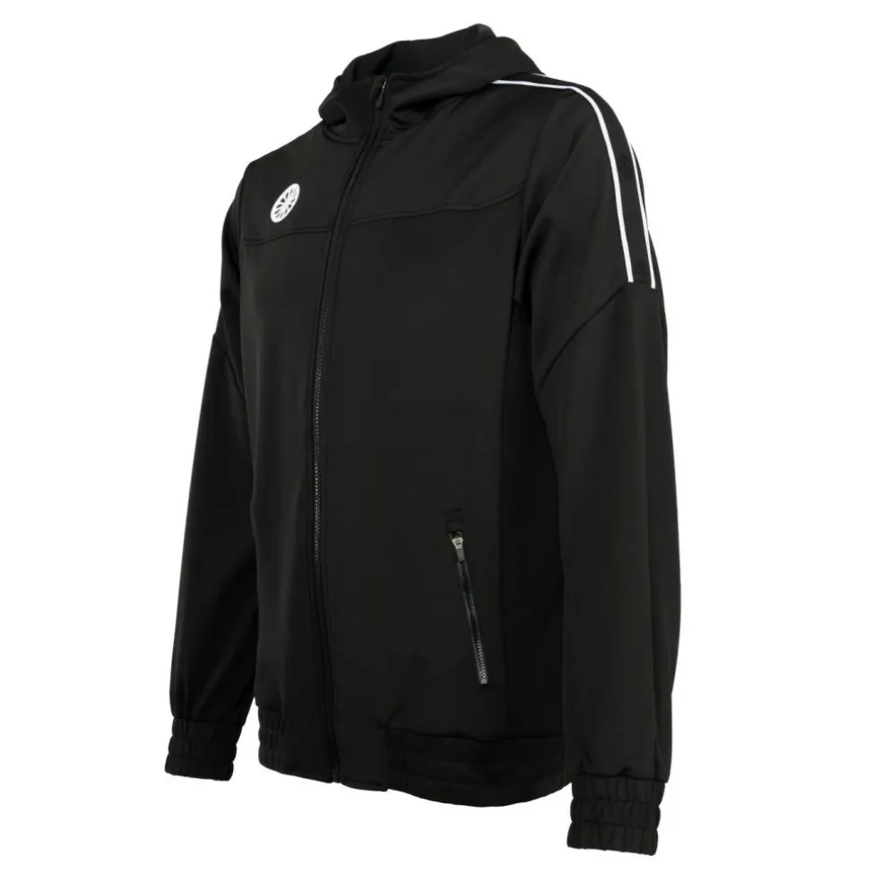 The Indian Maharadja Jaipur Performance Hooded trainingsjack heren black