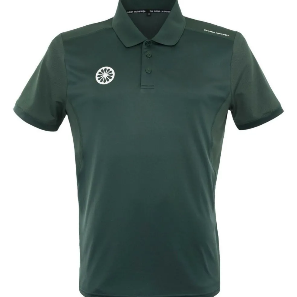 The Indian Maharadja Jaipur Performance Polo hockeyshirt heren green