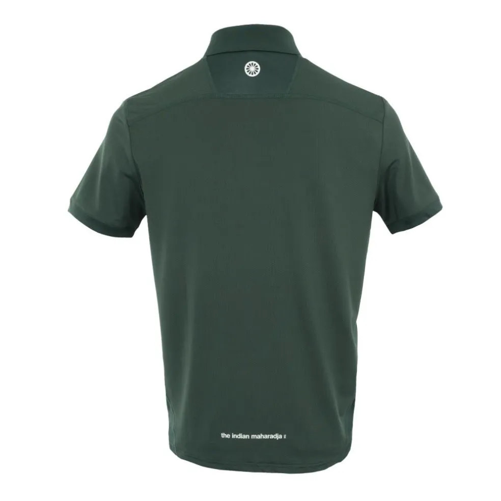 The Indian Maharadja Jaipur Performance Polo hockeyshirt heren green