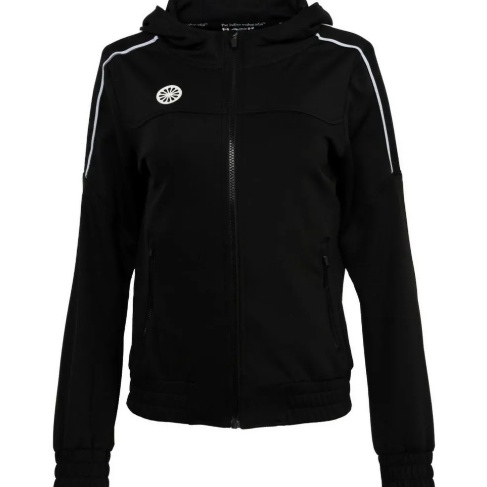 The Indian Maharadja Jaipur Performance Hooded trainingsjack dames black