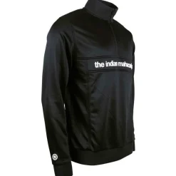 The Indian Maharadja  Poly Terry Half Zip hockeytrui junior black