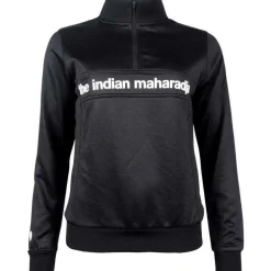 The Indian Maharadja  Poly Terry Half Zip hockeytrui dames black
