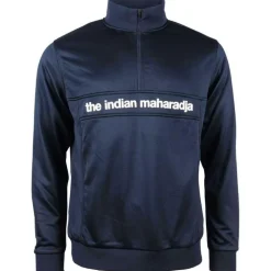 The Indian Maharadja Poly Terry Half Zip hockeytrui heren navy