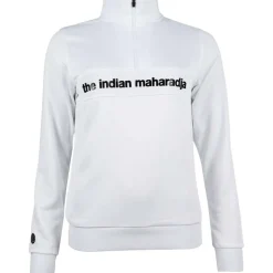 The Indian Maharadja Poly Terry Half Zip hockeytrui dames white