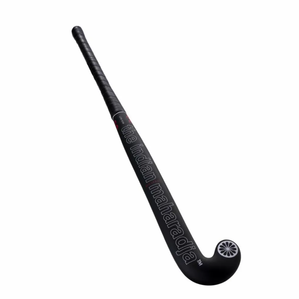 The Indian Maharadja Red 30 Low Bow hockeystick black white red 36,5 inch