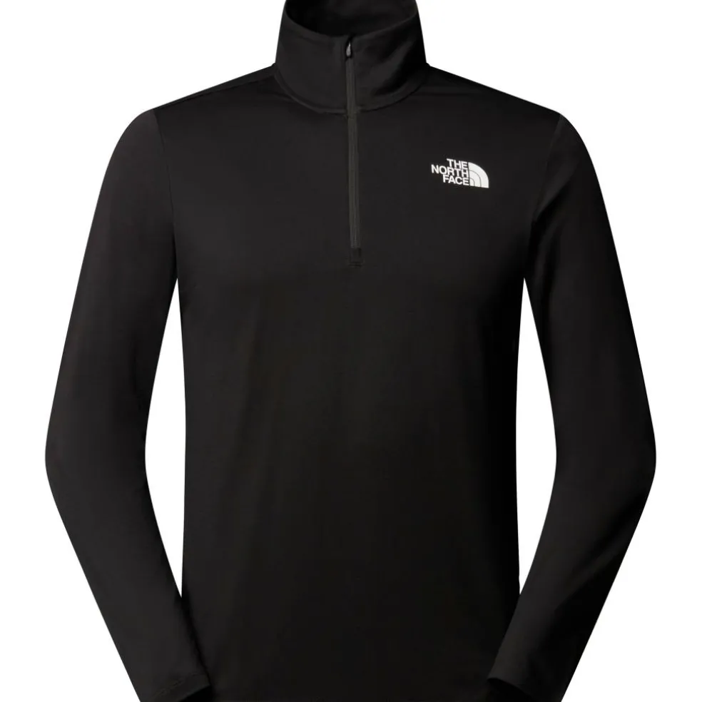 The North Face 24/7 1/4 Zip sweater heren TNF black