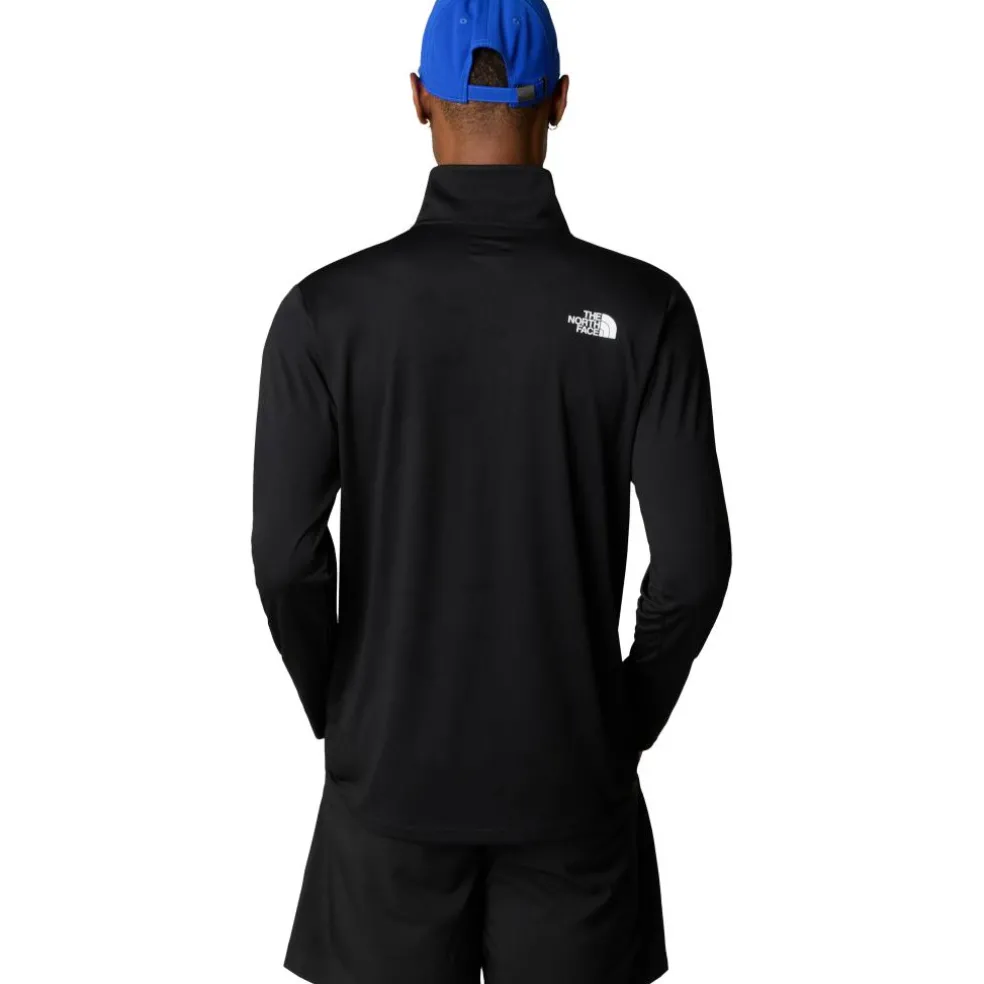 The North Face 24/7 1/4 Zip sweater heren TNF black
