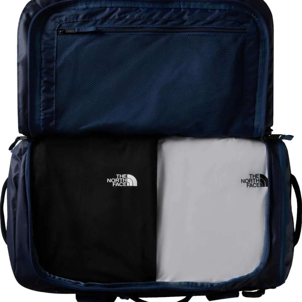 The North Face Base Camp Voyager reistas 42 liter shady blue summit navy