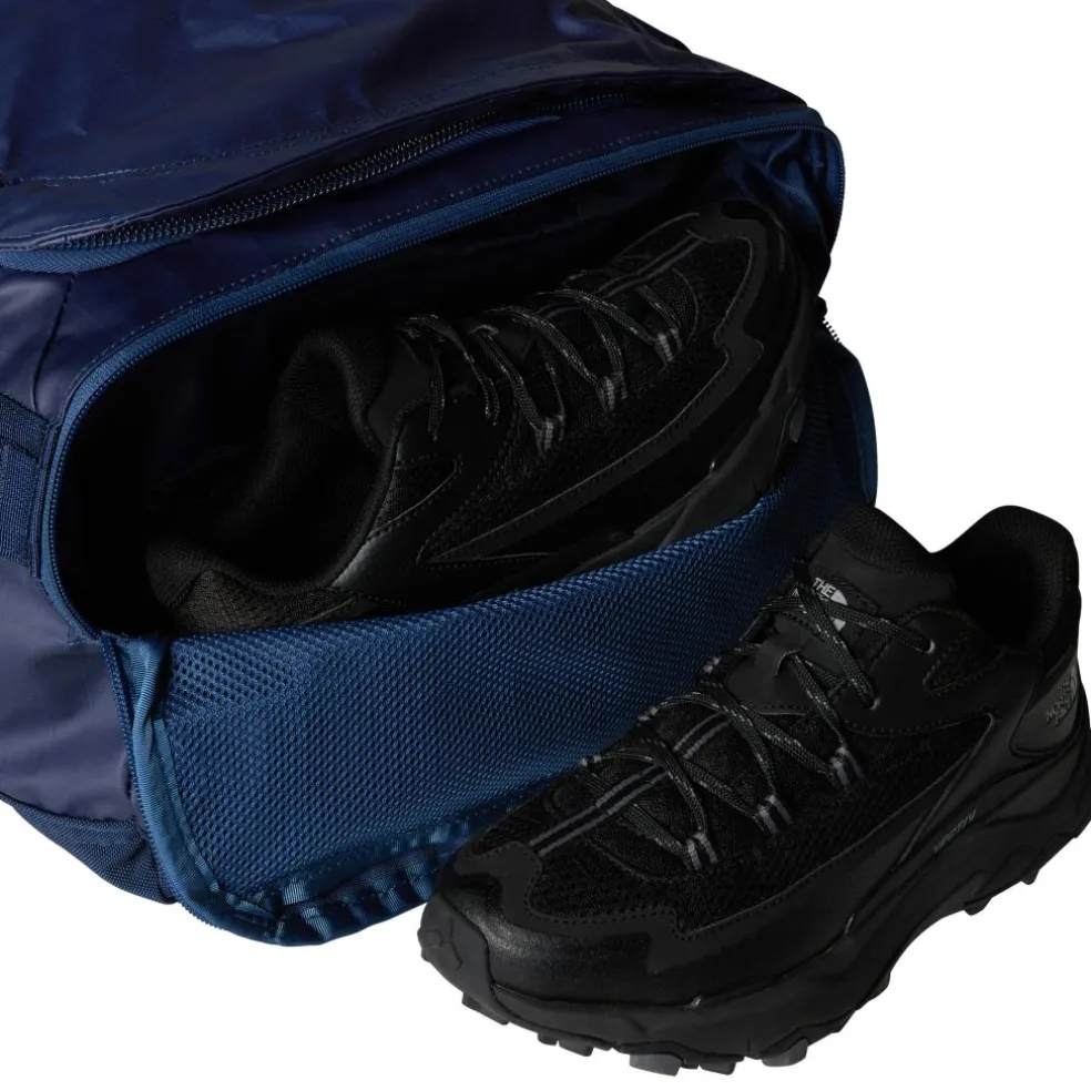 The North Face Base Camp Voyager reistas 42 liter shady blue summit navy