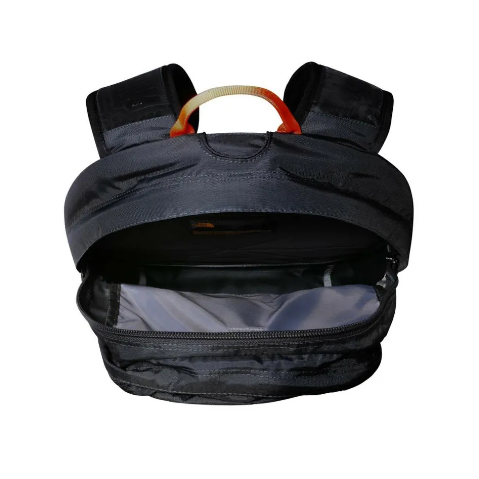 The North Face Borealis Classic 15 inch laptop rugzak 29 liter asphalt grey retro orange