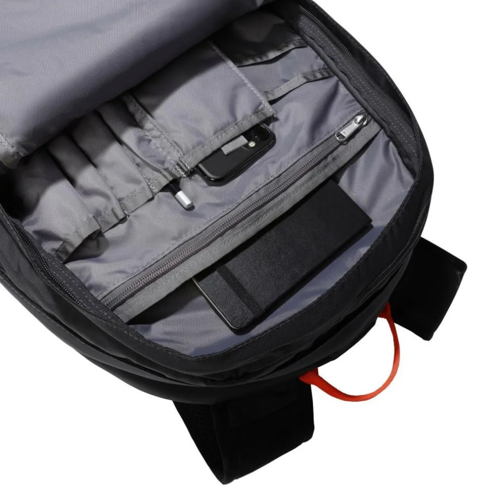 The North Face Borealis Classic 15 inch laptop rugzak 29 liter asphalt grey retro orange