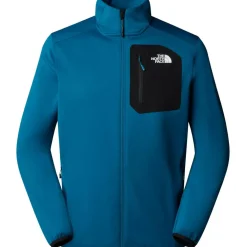 The North Face Crest FZ Fleece vest heren mineral ink