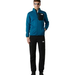 The North Face  Crest FZ Fleece vest heren mineral ink