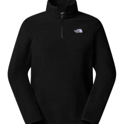 The North Face Glacier fleece 1/4 Zip trui heren TNF black