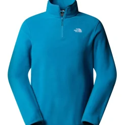 The North Face Glacier Fleece 1/4 Zip trui heren dusk blue