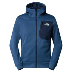 The North Face Mountain Athletics fleece vest heren shady blue