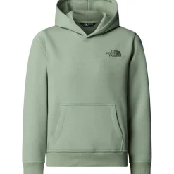 The North Face Redbox hoodie junior slate moss new taupe green