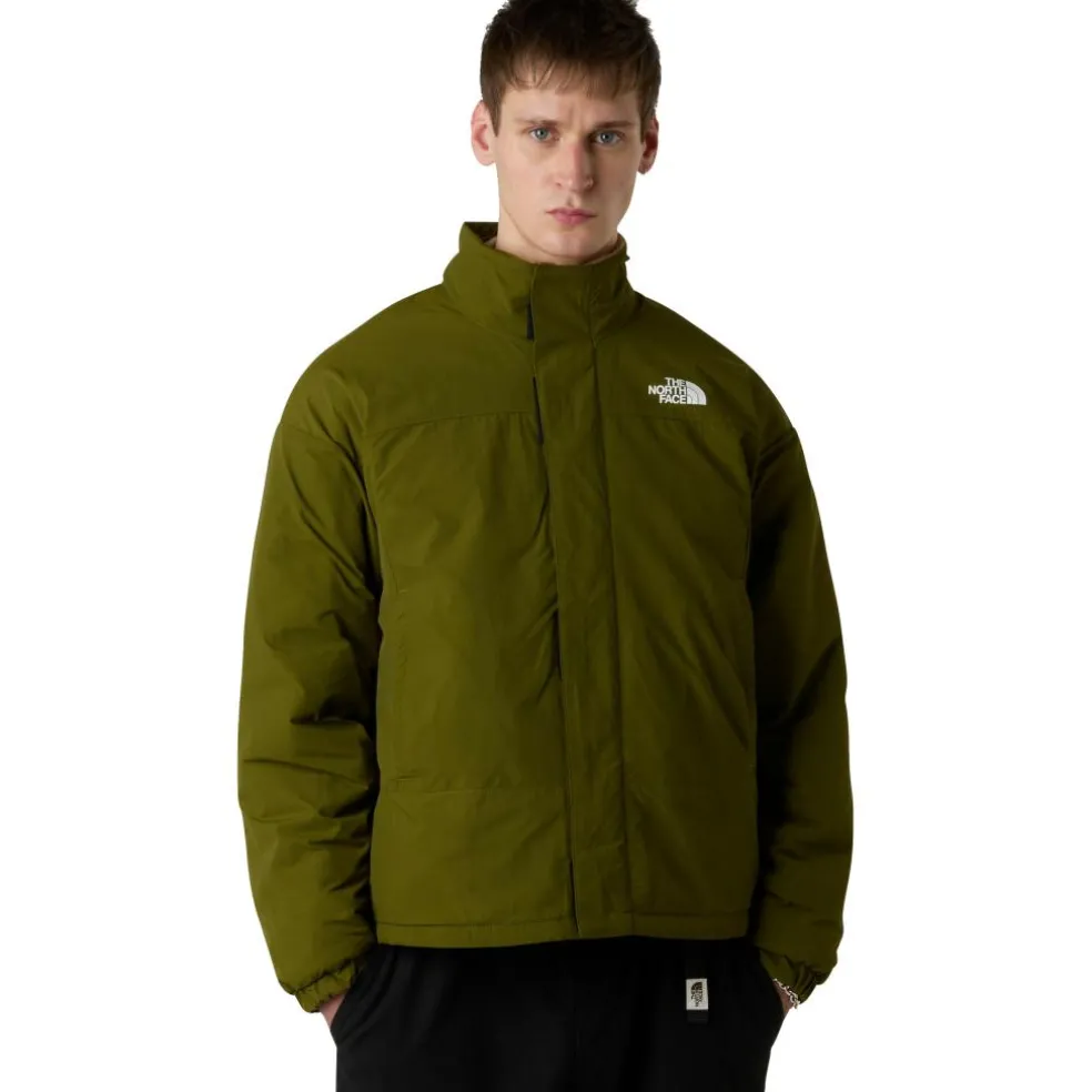 The North Face Yumioro Reversible jack heren forest olive utility brown