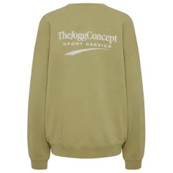 TheJoggConcept Rubi sweater heren split pea