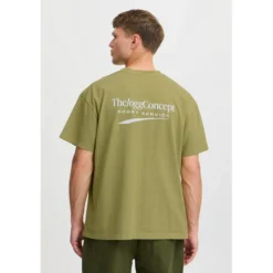 TheJoggConcept Sasa shirt heren split pea