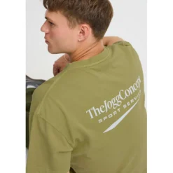 TheJoggConcept Sasa shirt heren split pea