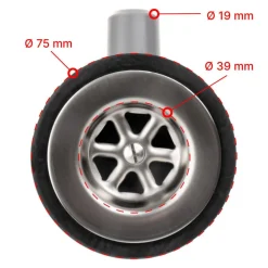 Thetford Afvoerplug haaks 19 mm