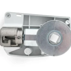 Thule 4900 eindplaat met draaimechanisme links white