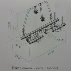 Thule Caravan Superb fietsendrager