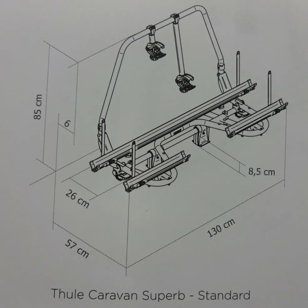 Thule Caravan Superb fietsendrager