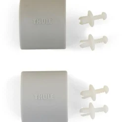 Thule Cover Mounting Rail afdekkap grey 2 stuks