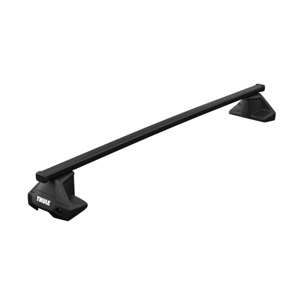 Thule SquareBar Evo 108 dakdragerstang black per 2 stuks
