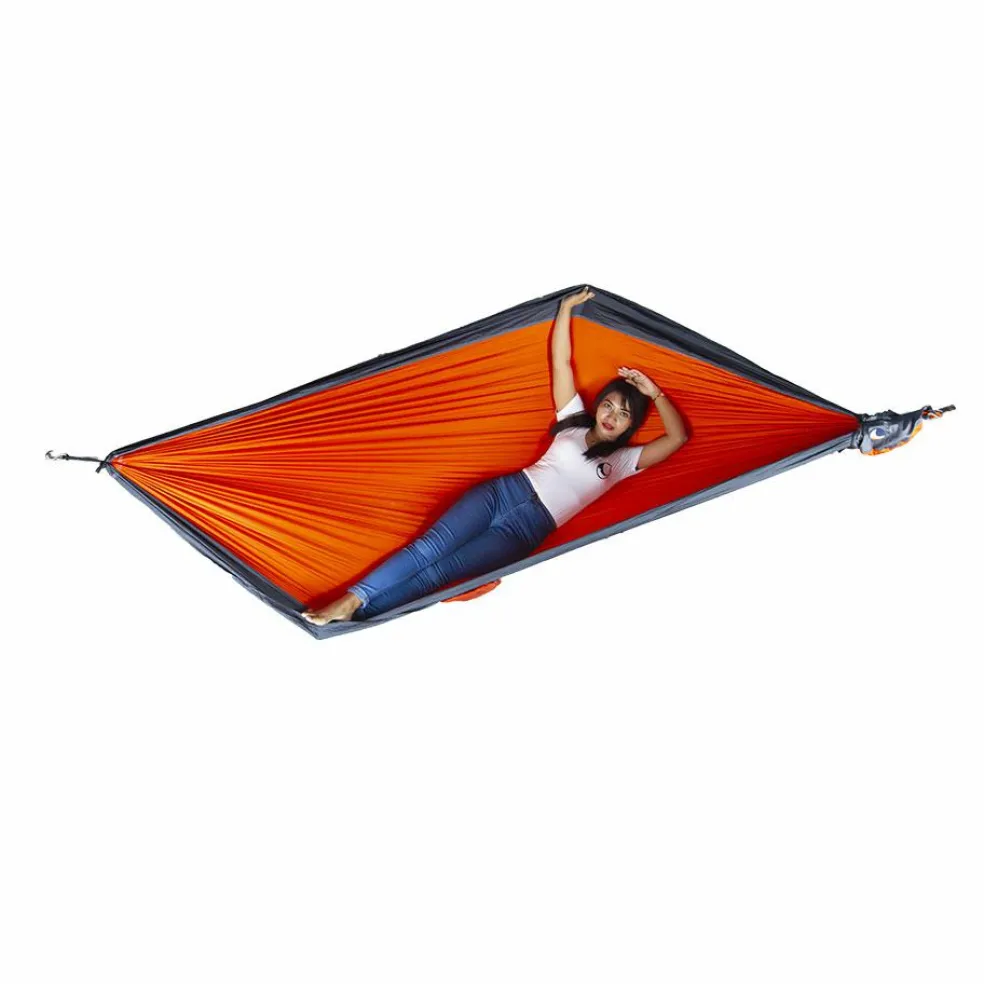 Ticket To The Moon Original hangmat orange dark grey