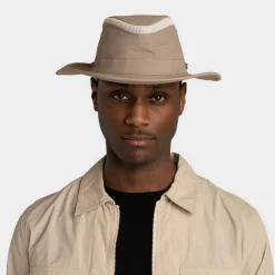 Tilley Airflo Broad Brim LTM6 hoed taupe