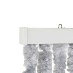 Travellife Chenille Streep vliegengordijn 185 x 56 cm grey white