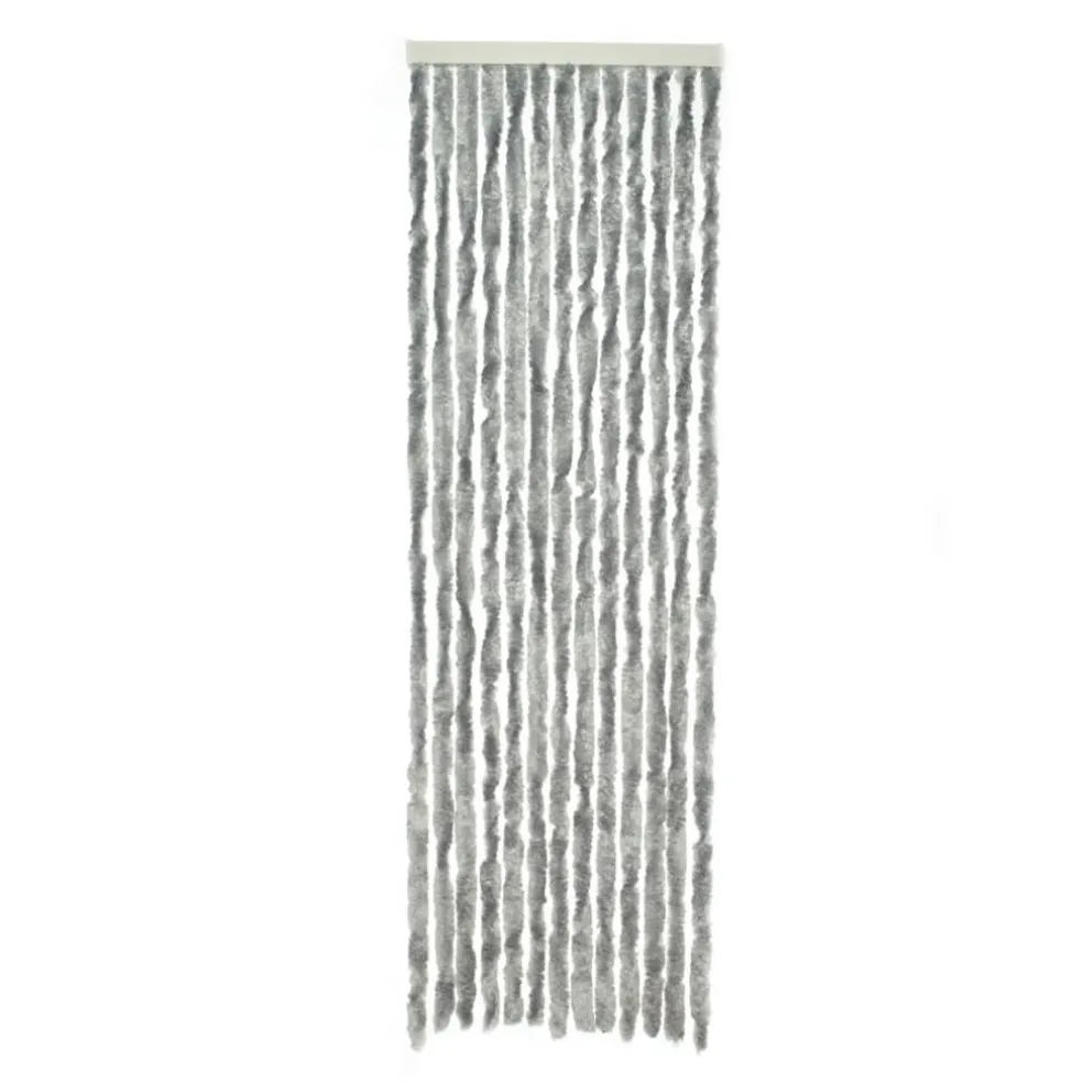 Travellife Chenille vliegengordijn 185 x 56 cm grey