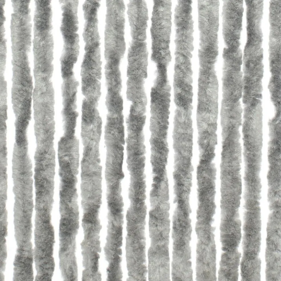 Travellife Chenille vliegengordijn 185 x 56 cm grey