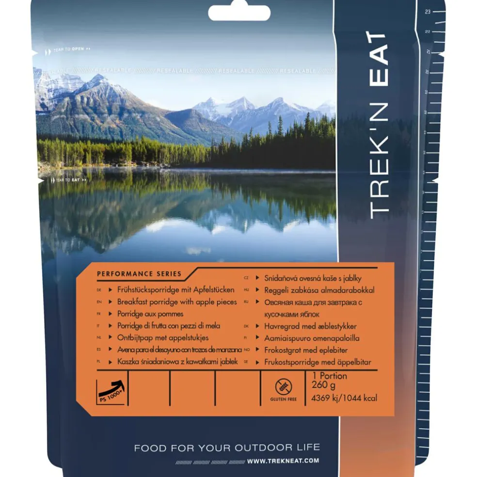 Trek 'n Eat Breakfast porridge with apple pieces PS1000+