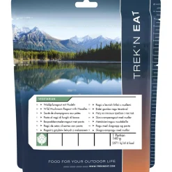 Trek 'n Eat  Wild Mushrooms Ragout with Noodles