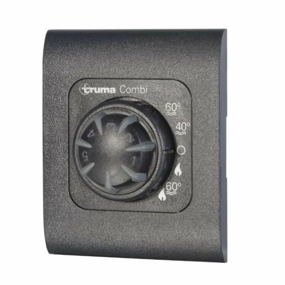 Truma Combi CP Classic bedieningspaneel zwart