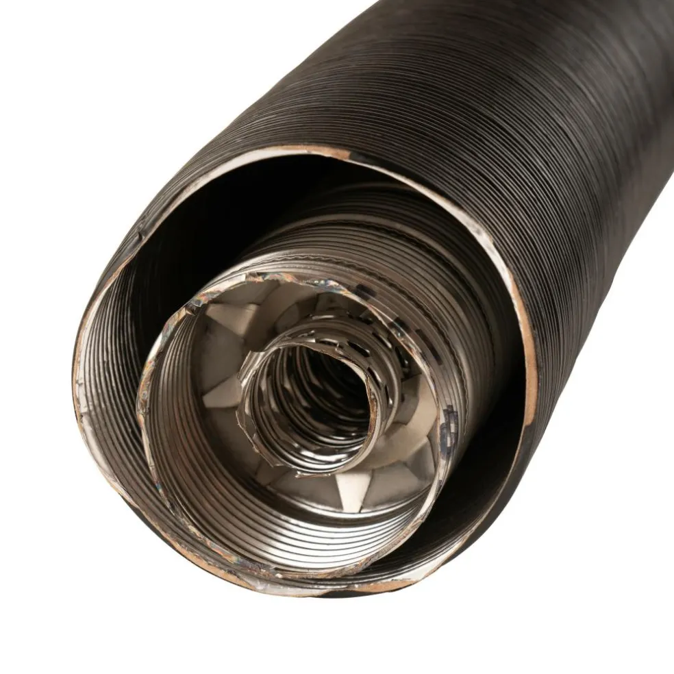 Truma Combi D buizenset 0,6 meter zwart