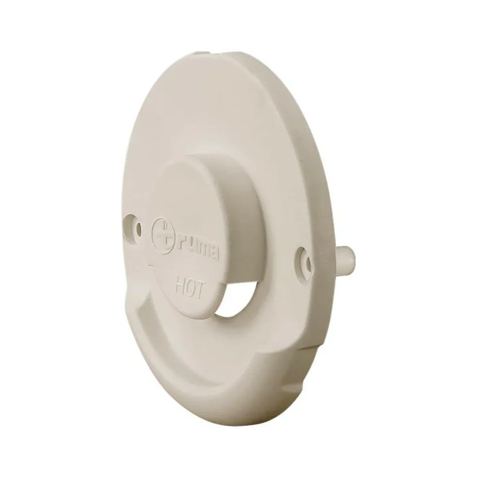 Truma Wanddoorvoer rooster crème wit